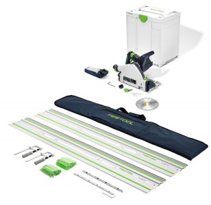 Festool 578738 2 x 18V TSC 55 KEB-Basic Cordless Plunge-Cut Saw + Guide Rail Kit FS 1400/2-KP-Set &pound;899.00
